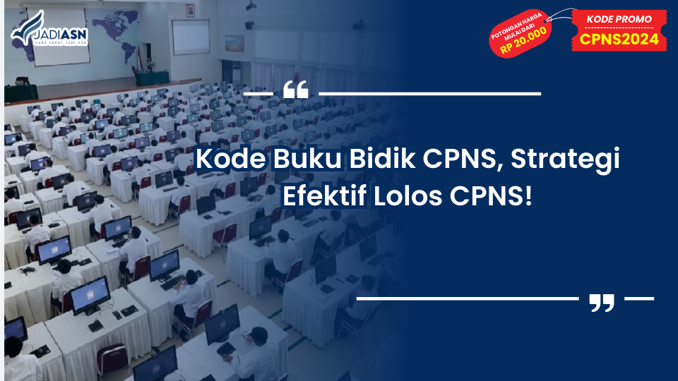 Kode Buku Bidik CPNS