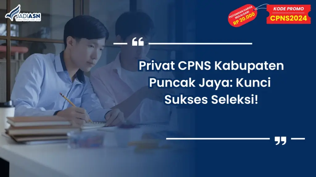 Privat CPNS Kabupaten Puncak Jaya