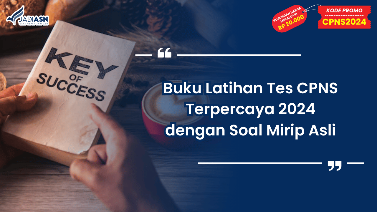 Buku Latihan Tes CPNS Terpercaya 2024