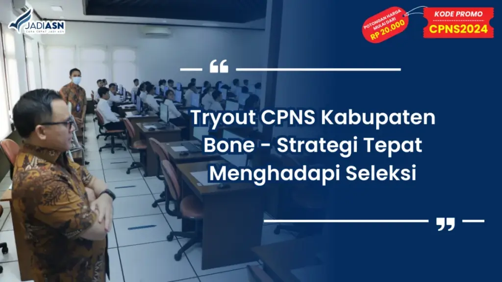 Tryout CPNS Kabupaten Bone