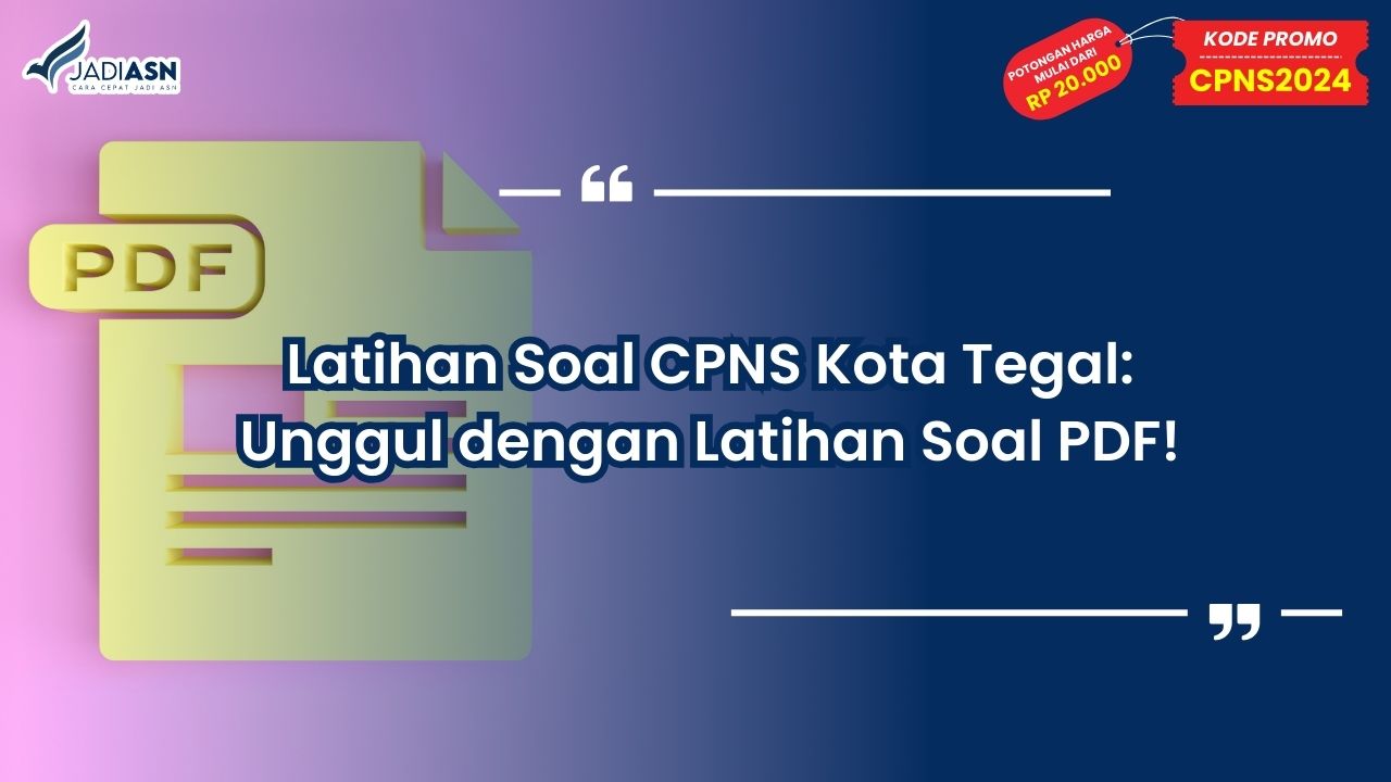 Latihan Soal CPNS Kota Tegal