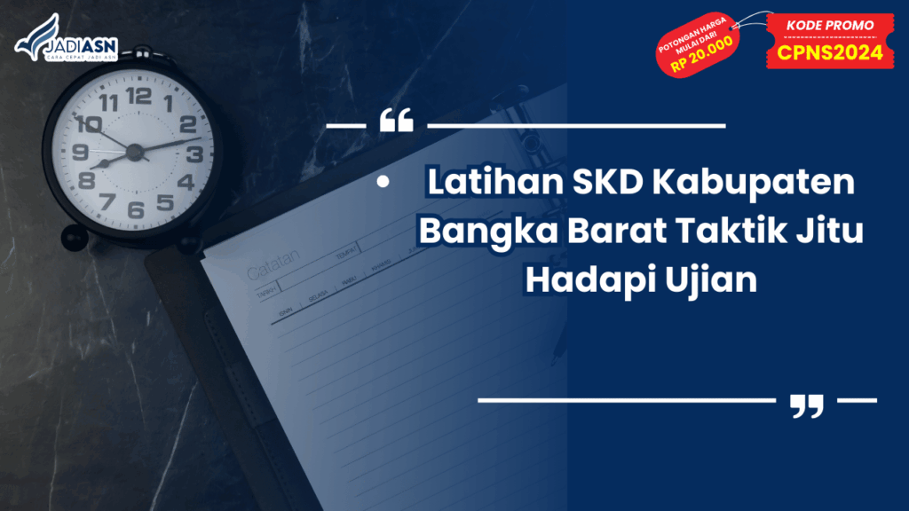Latihan SKD Kabupaten Bangka Barat