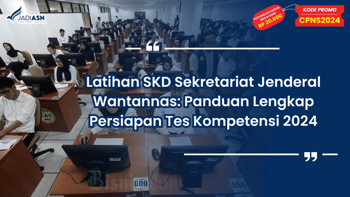 Latihan SKD Sekretariat Jenderal Wantannas