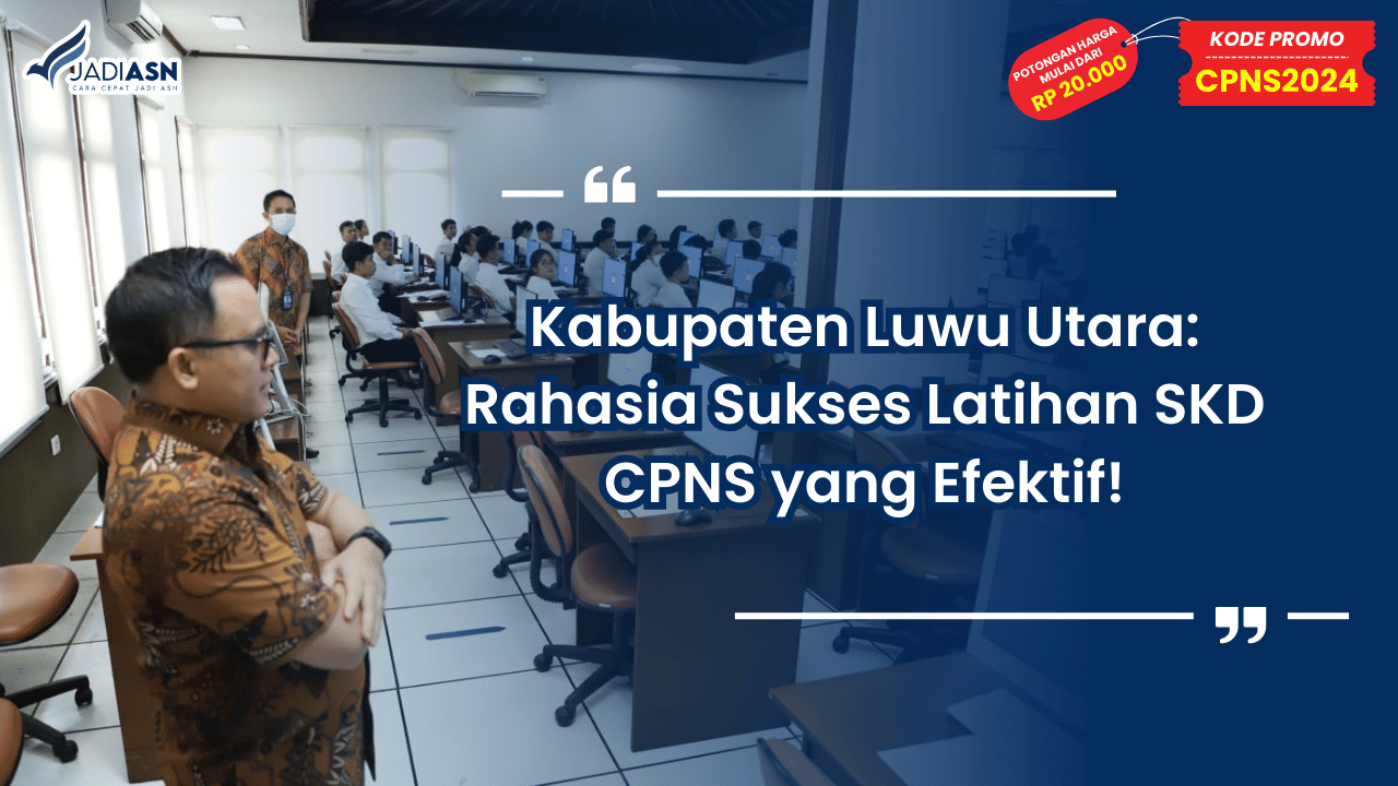 Latihan SKD Kabupaten Luwu Utara