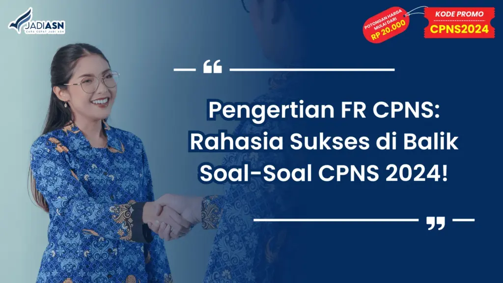 Dalam persiapan menghadapi ujian CPNS, banyak peserta yang mencari berbagai strategi agar bisa lulus seleksi dengan hasil terbaik. Salah satu istilah yang sering muncul dalam komunitas CPNS adalah FR. Namun, apakah kamu sudah tahu kepanjangan FR di CPNS dan bagaimana pengaruhnya dalam menghadapi ujian? Artikel ini akan mengupas tuntas mengenai FR di CPNS dan bagaimana cara terbaik untuk memanfaatkannya dalam persiapan ujian. Apa Kepanjangan FR di CPNS? FR di CPNS adalah singkatan dari Feedback Report. Dalam konteks seleksi CPNS, FR CPNS merujuk pada laporan atau rangkuman soal-soal yang pernah diujikan dalam seleksi CPNS tahun sebelumnya. Laporan ini disusun berdasarkan pengalaman para peserta yang telah mengikuti ujian dan membagikan soal-soal yang mereka ingat. FR CPNS biasanya berisi soal-soal yang sering keluar dalam Tes Wawasan Kebangsaan (TWK), Tes Intelegensi Umum (TIU), dan Tes Karakteristik Pribadi (TKP). Dengan mengumpulkan informasi soal yang telah diujikan, peserta ujian berikutnya bisa mendapatkan gambaran yang lebih jelas mengenai jenis dan pola soal yang kemungkinan akan muncul di ujian mereka. FR CPNS ini sering dibagikan melalui platform diskusi atau grup Telegram yang khusus memfokuskan pada persiapan ujian CPNS. Pengaruh FR di CPNS terhadap Tes Mengapa FR di CPNS dianggap sangat penting? Bagaimana pengaruhnya terhadap tes dan persiapan kamu? Berikut adalah beberapa alasan mengapa FR CPNS bisa memberikan dampak signifikan dalam persiapan dan peluang keberhasilan dalam ujian CPNS: 1. Memahami Pola dan Jenis Soal yang Sering Muncul Dengan mempelajari FR CPNS, peserta dapat mengenali pola soal yang sering muncul dari tahun ke tahun. Misalnya, di TWK, soal-soal tentang Pancasila, konstitusi, dan wawasan kebangsaan biasanya selalu keluar. Dengan memiliki pemahaman lebih tentang pola soal ini, peserta dapat memfokuskan persiapan mereka pada materi yang paling relevan. 2. Efisiensi Waktu Belajar Daripada mempelajari seluruh materi secara acak, FR CPNS memungkinkan peserta untuk belajar lebih efisien dengan memprioritaskan materi yang sering muncul. Ini akan membantu menghemat waktu belajar dan memastikan bahwa peserta benar-benar siap pada materi yang paling penting. 3. Meningkatkan Kecepatan dan Ketepatan dalam Menjawab Soal Dengan berlatih menggunakan soal dari FR, peserta dapat mengasah keterampilan mereka dalam menjawab soal dengan cepat dan tepat. Karena sudah mengenali jenis soal yang akan dihadapi, peserta akan lebih percaya diri dan bisa lebih cepat memahami pertanyaan serta menentukan jawaban yang benar. 4. Mengurangi Ketidakpastian dan Kecemasan Ketika peserta mengetahui jenis soal yang kemungkinan besar akan muncul, mereka akan merasa lebih tenang dan fokus saat ujian. FR CPNS membantu mengurangi ketidakpastian mengenai tipe soal yang akan keluar, sehingga peserta bisa lebih siap mental dan fisik untuk menghadapi ujian. Cara Memanfaatkan FR CPNS dengan Efektif Setelah mengetahui pengaruh positif dari FR CPNS, langkah selanjutnya adalah bagaimana cara terbaik untuk memanfaatkan FR CPNS dalam persiapanmu. Berikut adalah beberapa tips yang bisa membantu kamu menggunakan FR dengan lebih efektif: 1. Cari Sumber FR yang Terpercaya Banyak platform yang menyediakan FR CPNS, namun pastikan kamu mendapatkannya dari sumber yang terpercaya. Bergabunglah di komunitas atau grup Telegram yang aktif membagikan FR dari peserta yang benar-benar sudah mengikuti ujian. Salah satu sumber yang dapat diandalkan adalah jadiASN, yang menyediakan kumpulan soal FR yang dirancang sesuai dengan kisi-kisi terbaru. 2. Pelajari Pola Soal yang Sering Muncul Setelah mendapatkan FR, pelajari pola soal yang sering muncul. Fokuskan pada materi yang sering diujikan, seperti soal tentang nasionalisme dan bela negara di TWK atau soal logika dan penalaran di TIU. Dengan memahami pola ini, kamu bisa fokus pada materi yang benar-benar penting. 3. Latihan Soal Berdasarkan FR Latihan soal adalah kunci sukses dalam persiapan CPNS. Gunakan soal dari FR untuk berlatih setiap hari. Jangan hanya menghafal soal, tetapi pahami konsep dan cara menyelesaikan soal tersebut. jadiASN menyediakan ribuan soal latihan yang dilengkapi pembahasan untuk memperdalam pemahamanmu. 4. Ikuti Simulasi Try Out Simulasi ujian adalah cara terbaik untuk melatih kecepatan dan ketepatan dalam menjawab soal. Ikuti simulasi try out yang disediakan oleh platform bimbingan belajar, seperti jadiASN, agar kamu bisa merasakan atmosfer ujian sebenarnya. Simulasi ini sangat penting untuk melatih manajemen waktu dan mengurangi rasa gugup. Tips Tambahan Agar Sukses Menggunakan FR di CPNS Selain tips di atas, berikut beberapa tips tambahan yang bisa membantu kamu memanfaatkan FR CPNS dengan lebih maksimal: Tandai Soal yang Sulit: Jika ada soal di FR yang sulit, tandai dan pelajari lebih dalam. Fokus pada soal yang menantang akan membantu kamu mengatasi kelemahan dan memperbaiki keterampilan. Diskusikan di Grup Belajar: Bergabung di grup belajar atau forum diskusi CPNS sangat membantu. Kamu bisa berdiskusi dan mendapatkan insight dari peserta lain yang mungkin memiliki pendekatan berbeda dalam menjawab soal. Latihan Secara Konsisten: Konsistensi adalah kunci keberhasilan. Latihlah soal-soal dari FR setiap hari, sehingga kamu semakin familiar dengan pola soal dan tipe pertanyaan yang akan dihadapi. Kesimpulan Kepanjangan FR di CPNS adalah Feedback Report, yang merupakan rangkuman soal-soal yang telah muncul di ujian CPNS sebelumnya. FR CPNS memberikan banyak manfaat dalam mempersiapkan diri menghadapi tes, mulai dari memahami pola soal, meningkatkan efisiensi belajar, hingga mengurangi kecemasan saat ujian. Manfaatkan FR CPNS dari sumber terpercaya seperti jadiASN untuk mendapatkan soal-soal terbaru dan latihan yang relevan dengan ujian sesungguhnya. Dengan persiapan yang matang dan strategi belajar yang tepat, kamu bisa meningkatkan peluangmu untuk lolos dalam seleksi CPNS 2024. Selamat belajar dan semoga sukses!