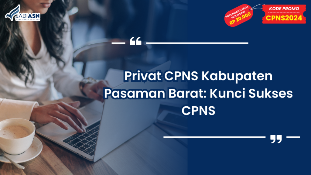 Privat CPNS Kabupaten Pasaman Barat