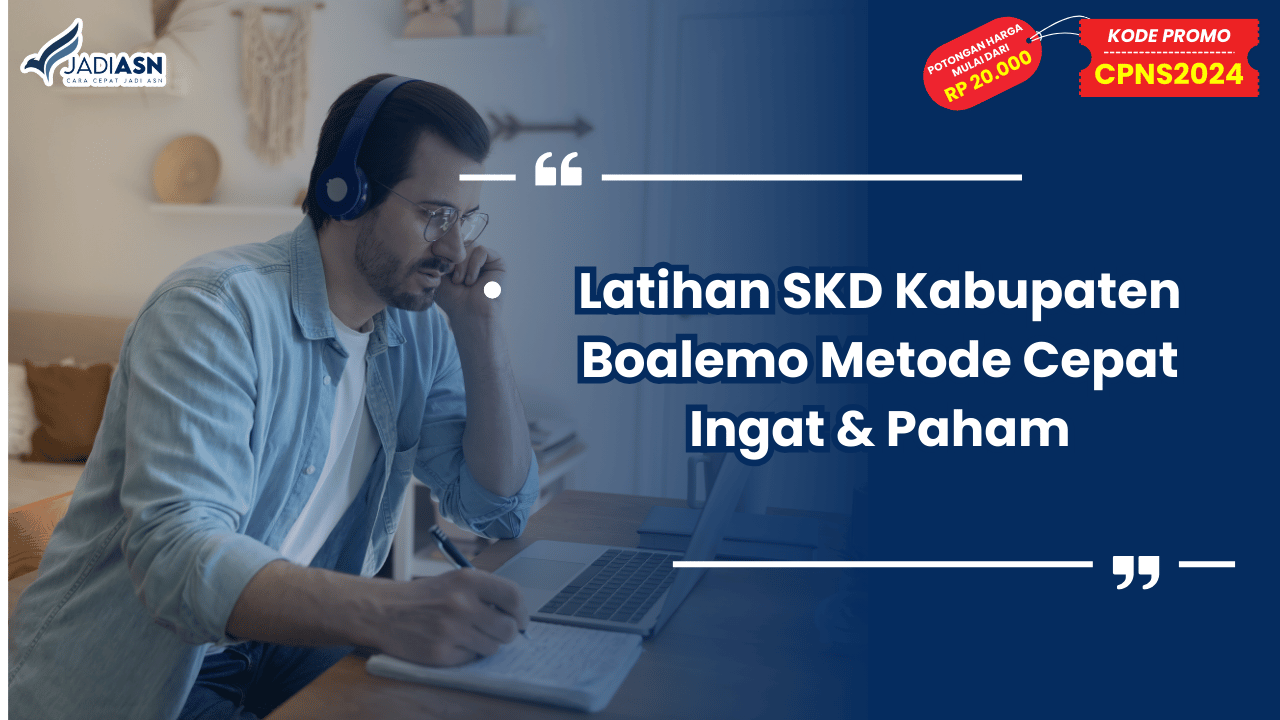 Latihan SKD Kabupaten Boalemo