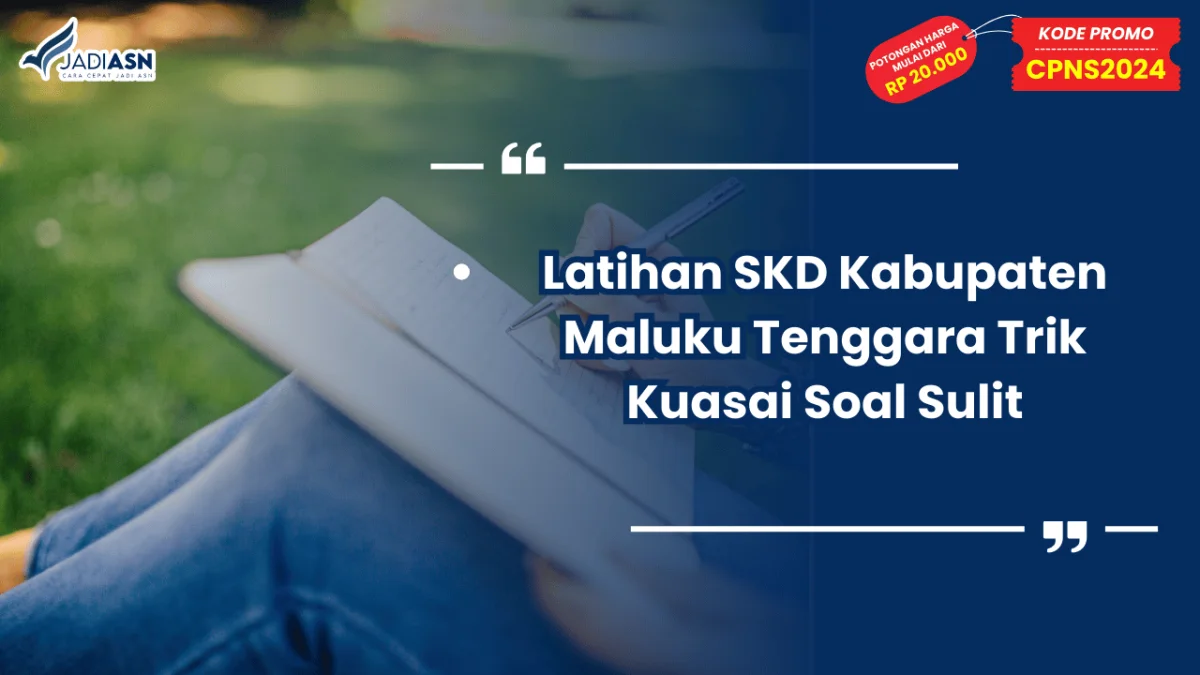 Latihan SKD Kabupaten Maluku Tenggara