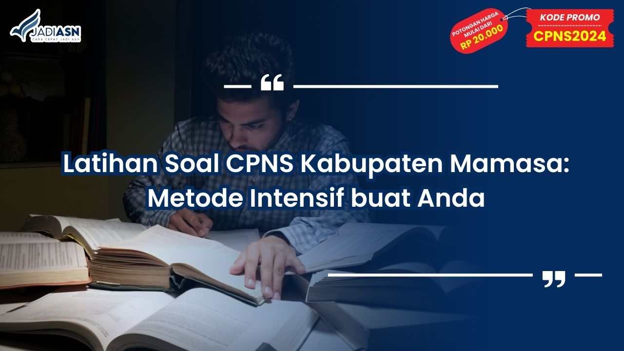 Latihan Soal CPNS Kabupaten Mamasa
