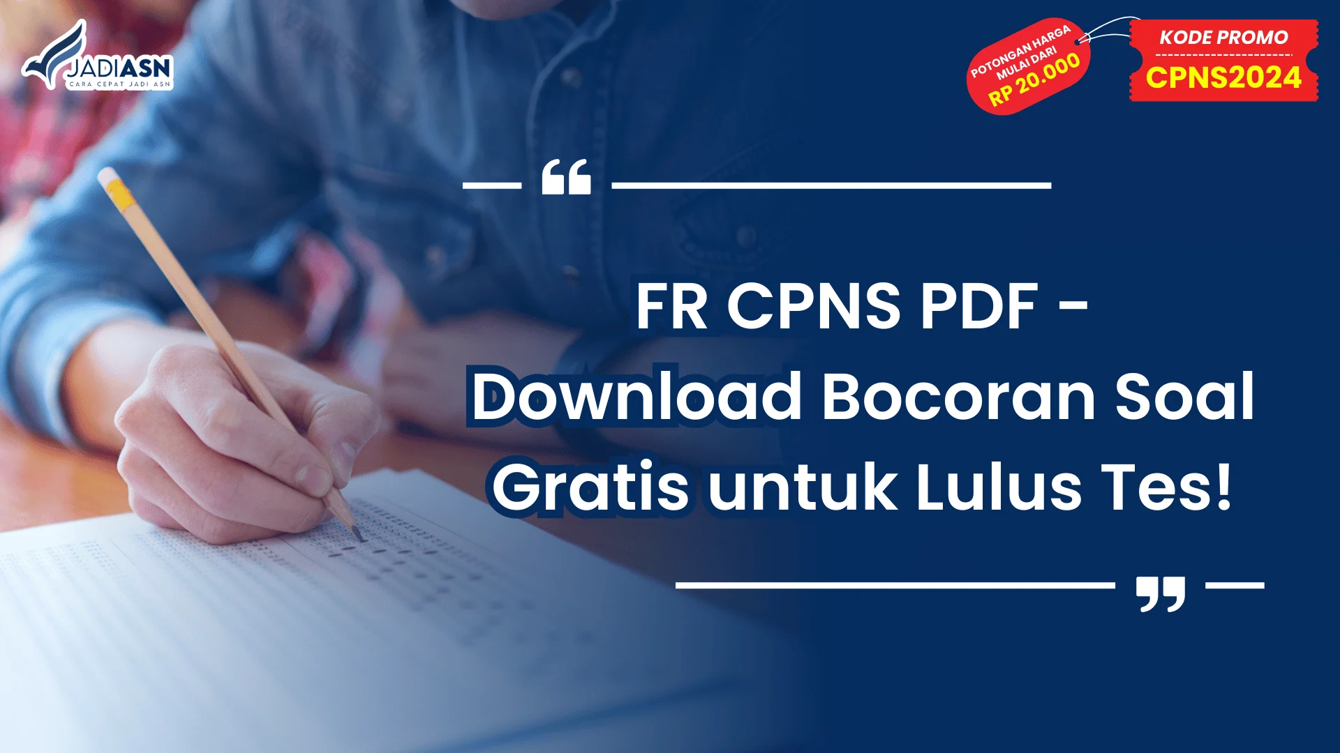 FR CPNS PDF - Download Bocoran Soal Gratis untuk Lulus Tes!