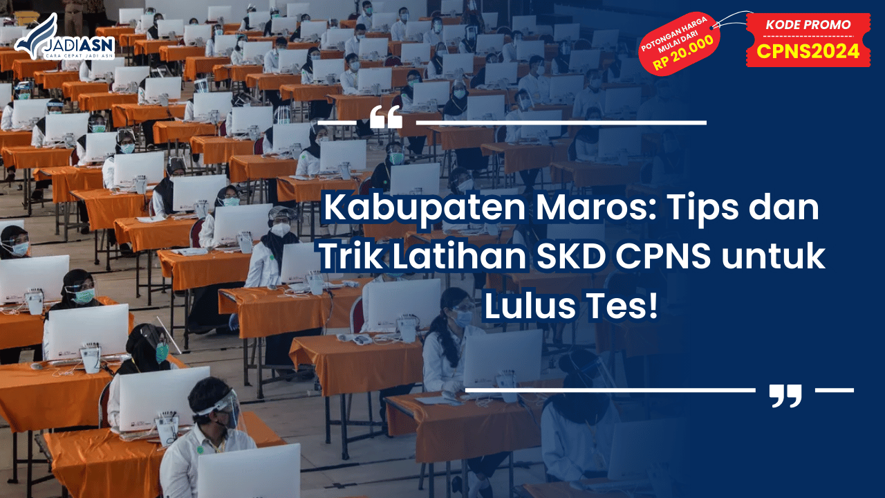 Latihan SKD Kabupaten Maros