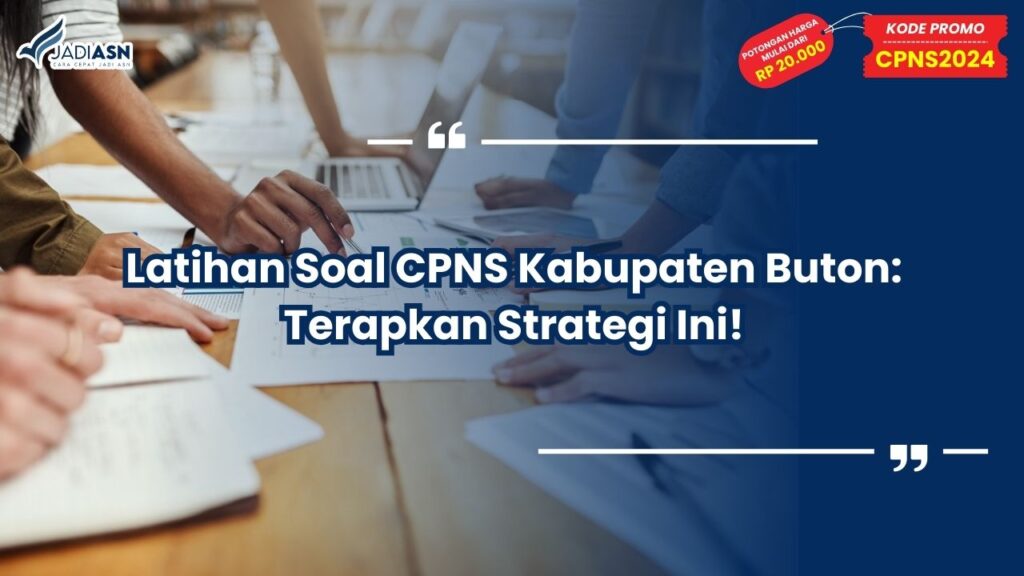 Latihan Soal CPNS Kabupaten Buton