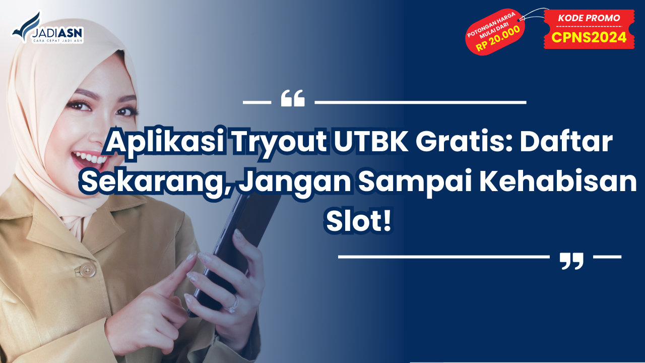 Aplikasi Tryout UTBK Gratis