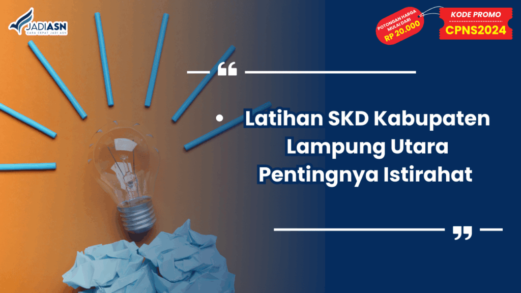 Latihan SKD Kabupaten Lampung Utara
