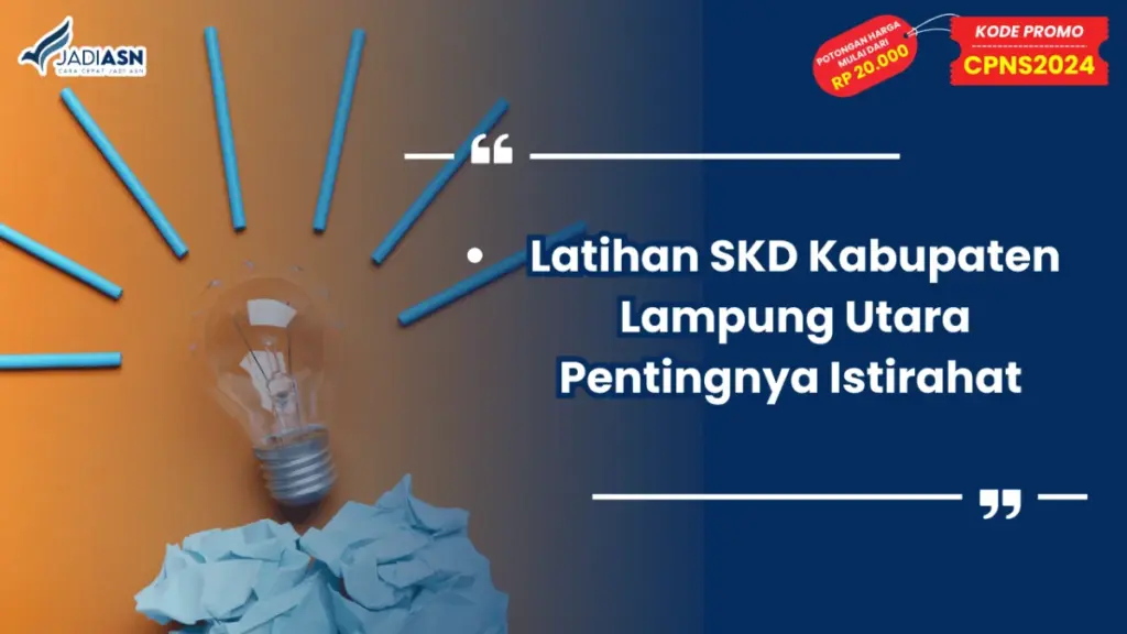Latihan SKD Kabupaten Lampung Utara