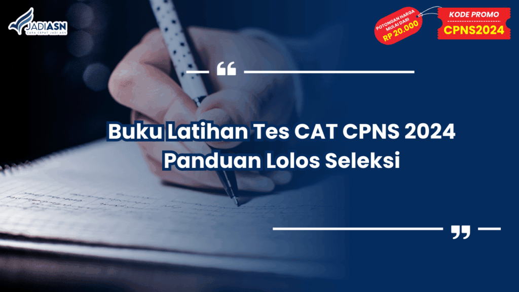 Buku Latihan Tes CAT CPNS 2024 Panduan Lolos Seleksi