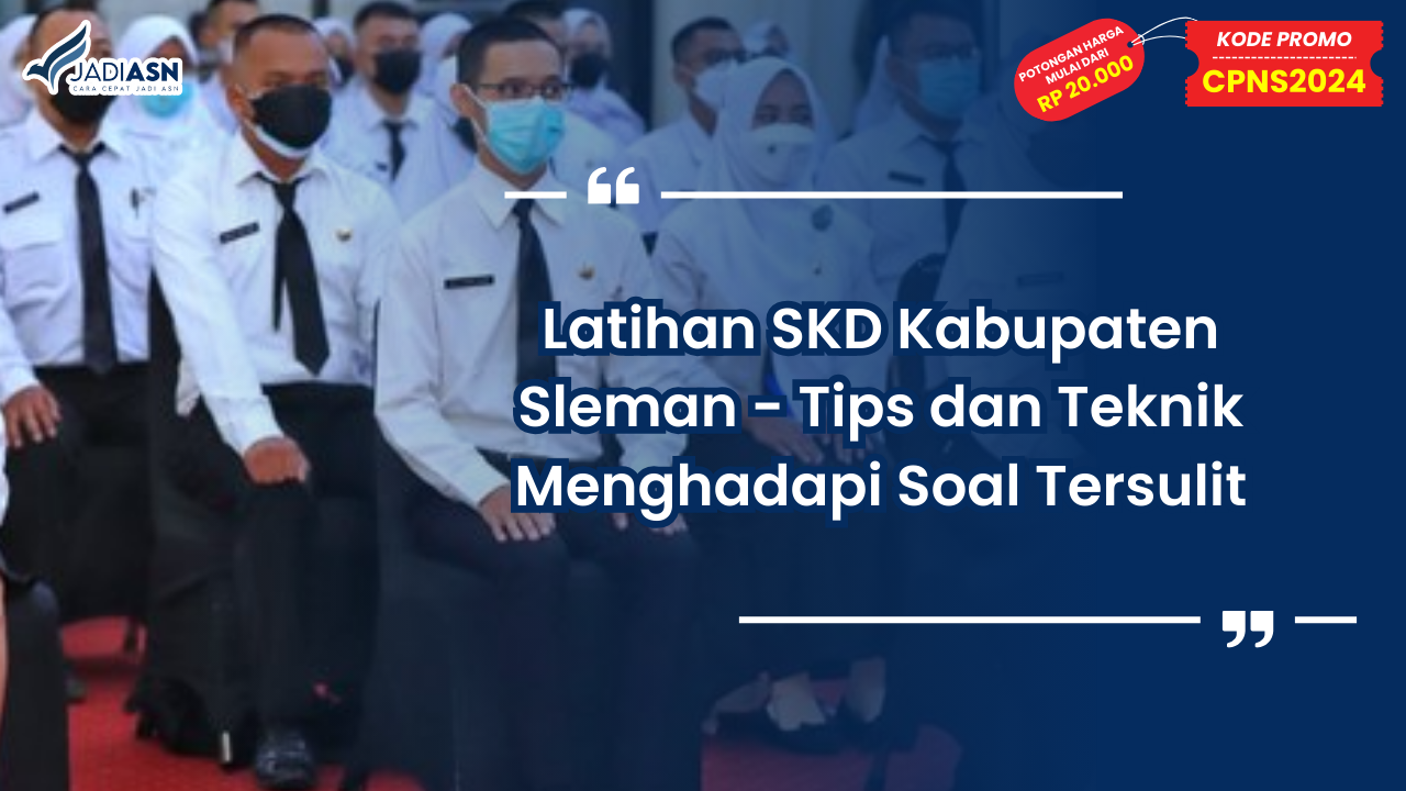 Latihan SKD Kabupaten Sleman