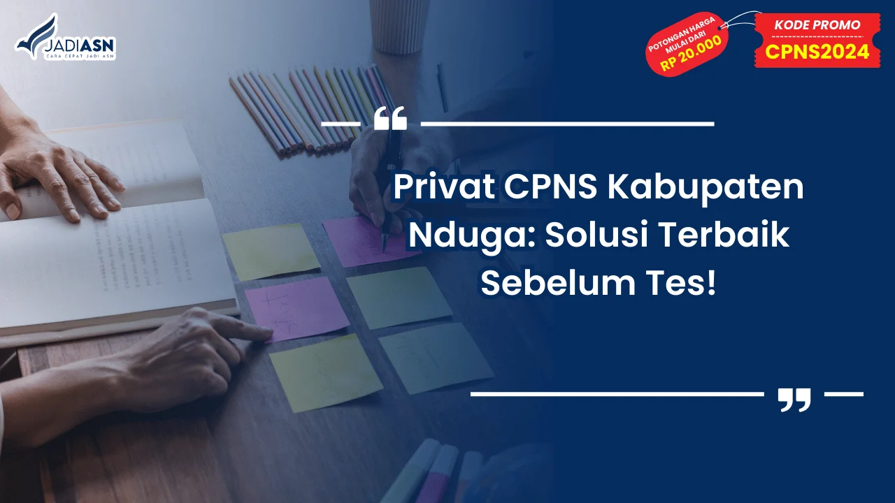 Privat CPNS Kabupaten Nduga
