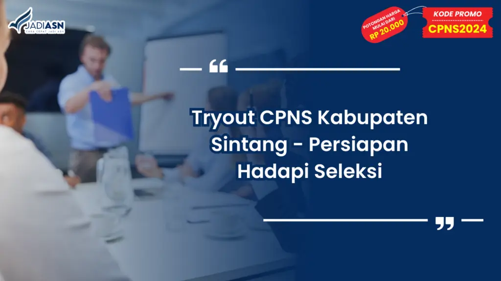 Tryout CPNS Kabupaten Sintang