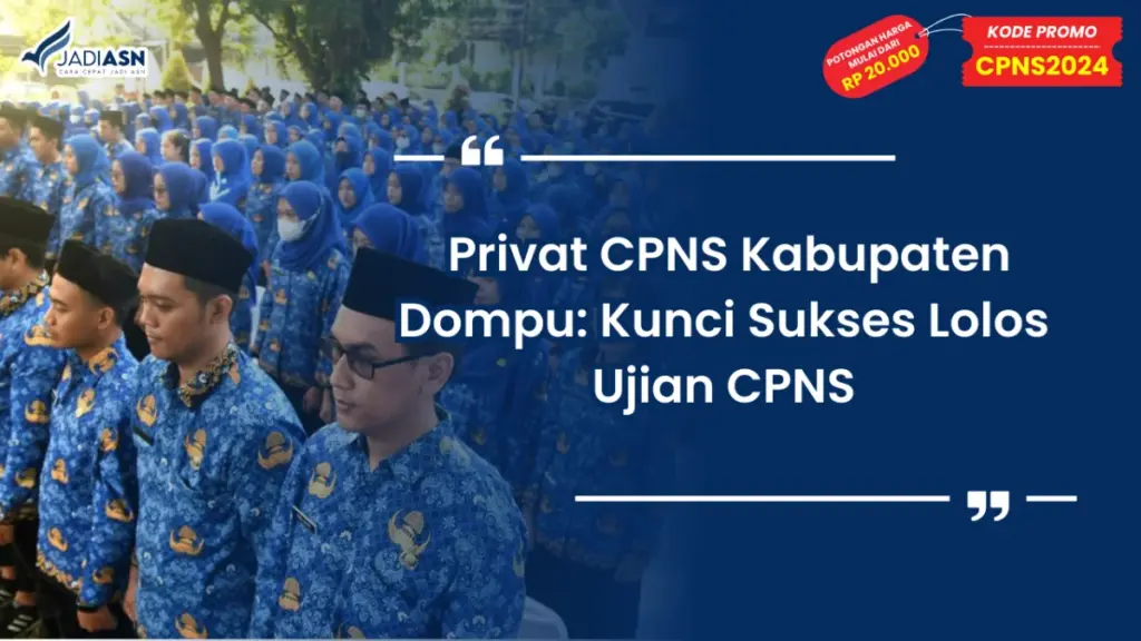 Privat CPNS Kabupaten Dompu