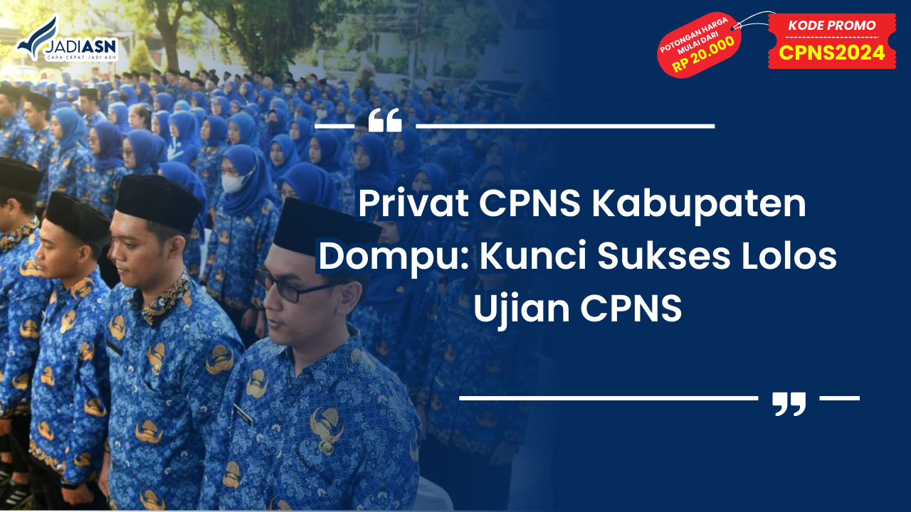 Privat CPNS Kabupaten Dompu