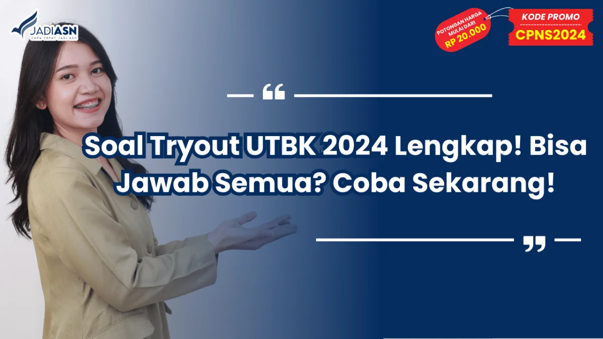 Soal Tryout UTBK 2024 Lengkap