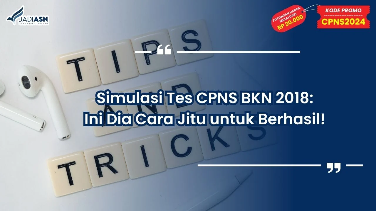 Simulasi Tes CPNS BKN 2018