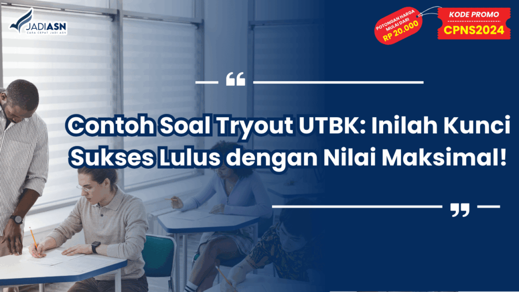 Contoh Soal Tryout UTBK