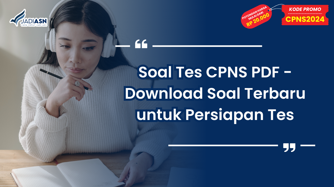 Soal Tes CPNS PDF - Download Soal Terbaru untuk Persiapan Tes