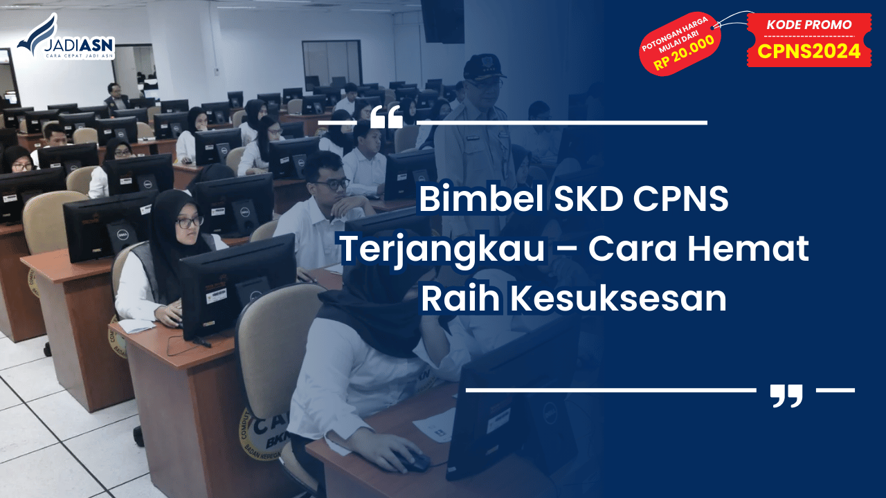 Bimbel SKD CPNS Terjangkau