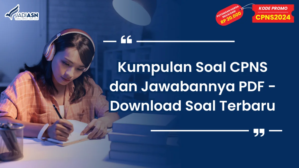 Kumpulan Soal CPNS dan Jawabannya PDF - Download Soal Terbaru
