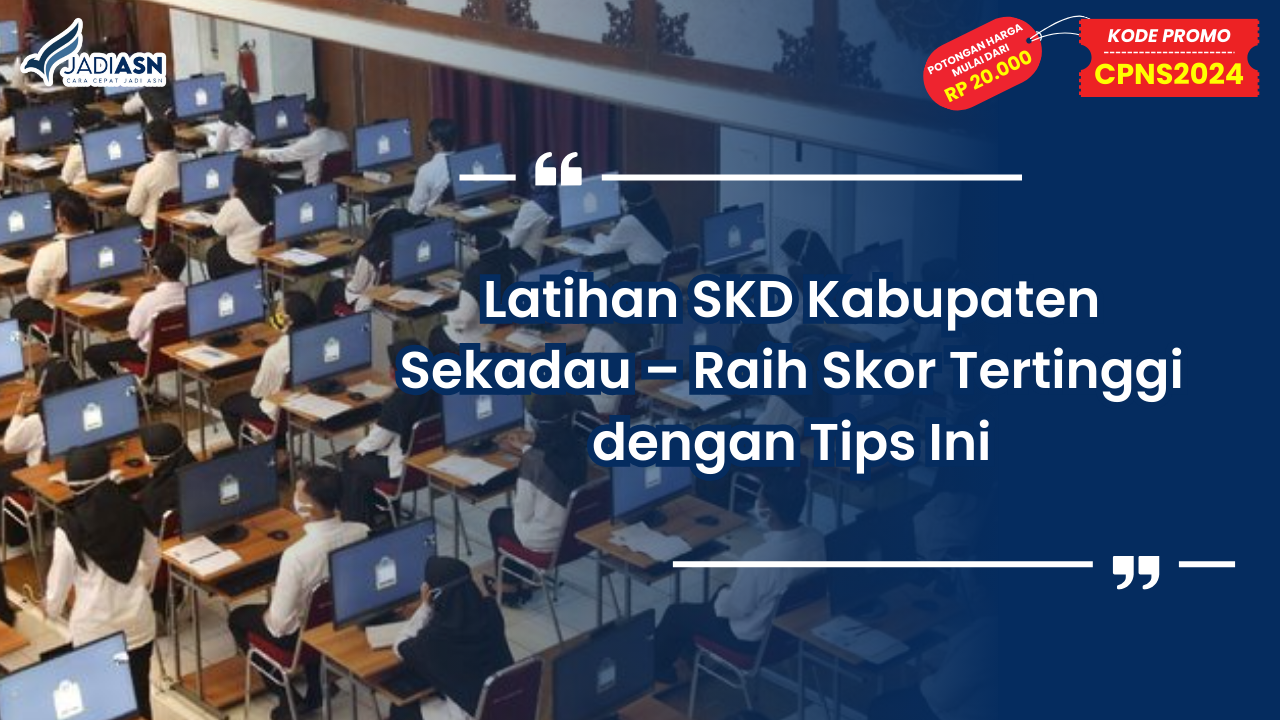 Latihan SKD Kabupaten Sekadau