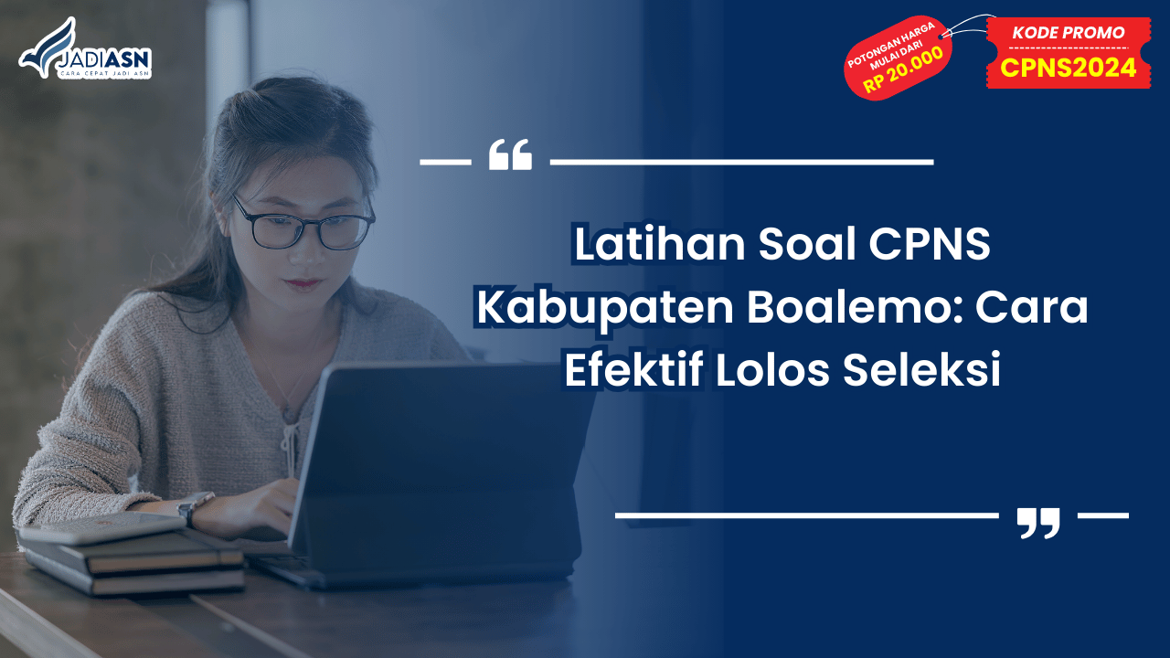 Latihan Soal CPNS Kabupaten Boalemo