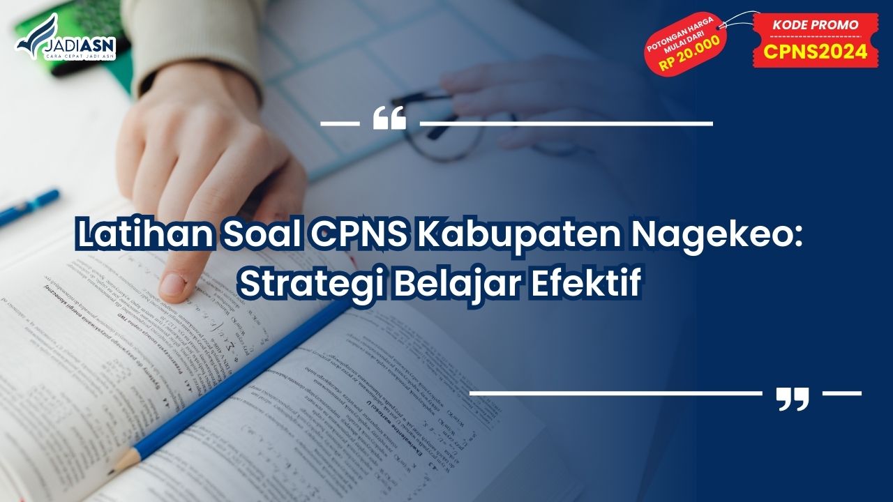 Latihan Soal CPNS Kabupaten Nagekeo
