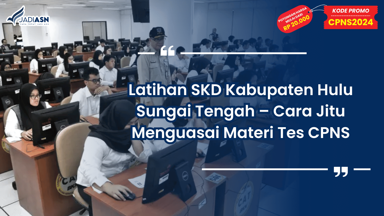 Latihan SKD Kabupaten Hulu Sungai Tengah