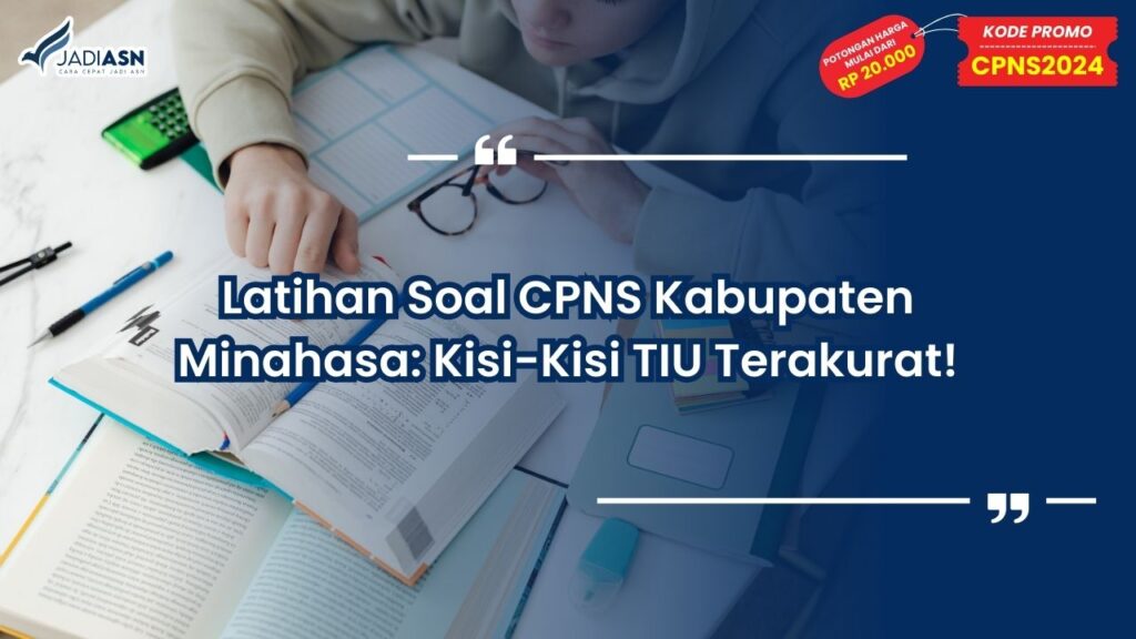 Latihan Soal CPNS Kabupaten Minahasa