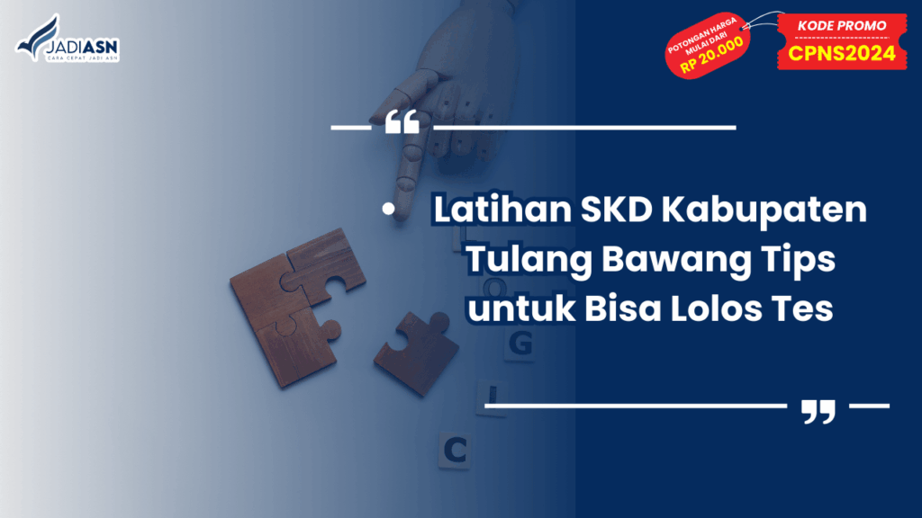 Latihan SKD Kabupaten Tulang Bawang
