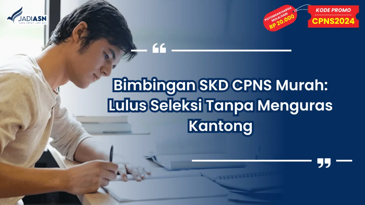 Bimbingan SKD CPNS Murah