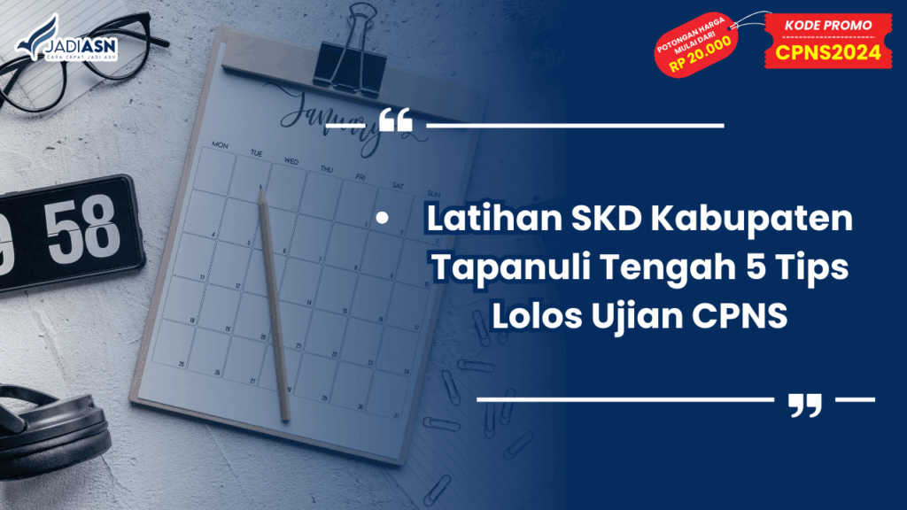 Latihan SKD Kabupaten Tapanuli Tengah