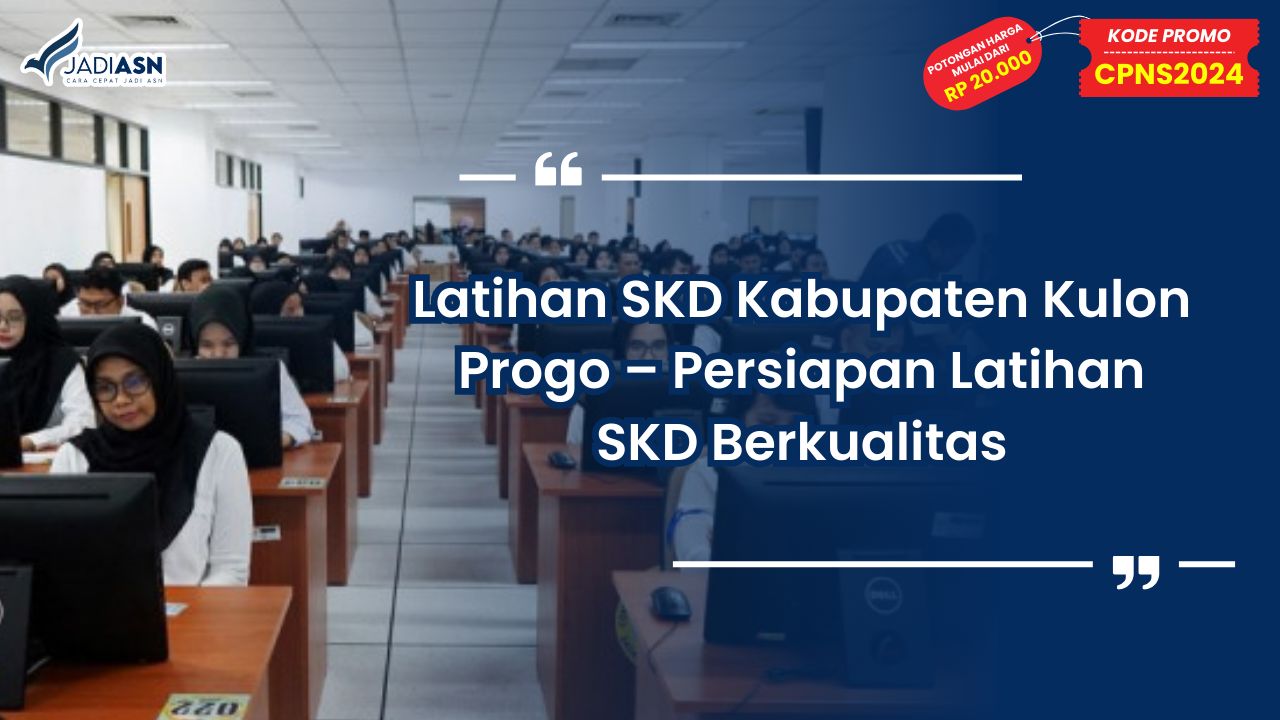 Latihan SKD Kabupaten Kulon Progo