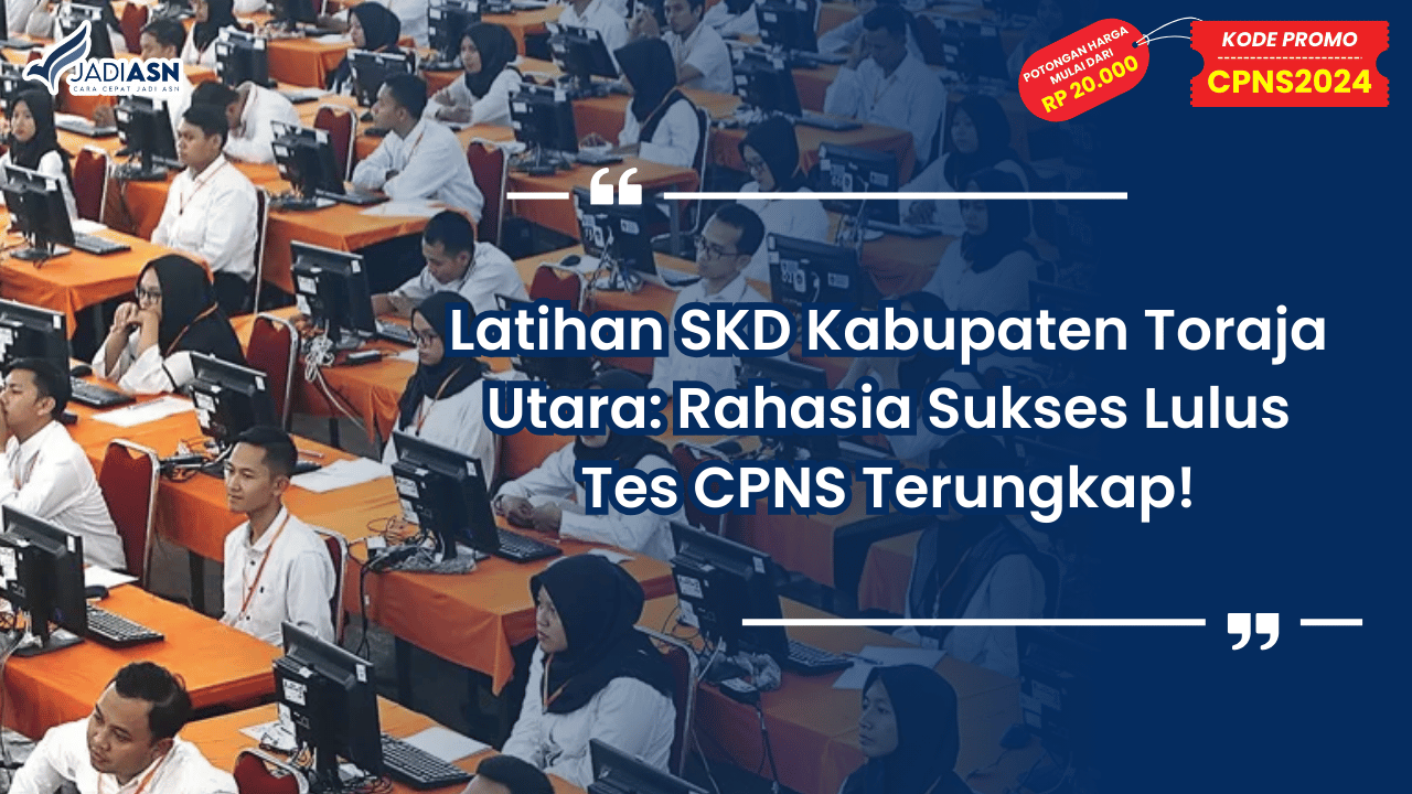 Latihan SKD Kabupaten Toraja Utara