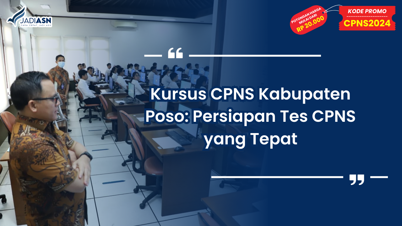 Kursus CPNS Kabupaten Poso