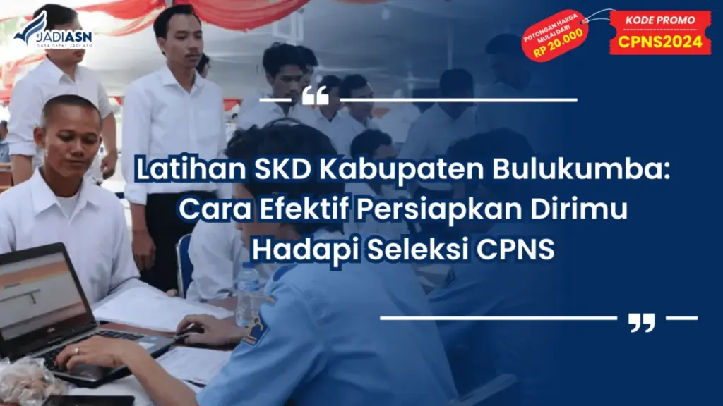 Latihan SKD Kabupaten Bulukumba