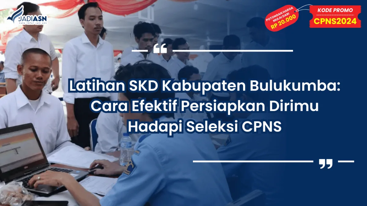 Latihan SKD Kabupaten Bulukumba