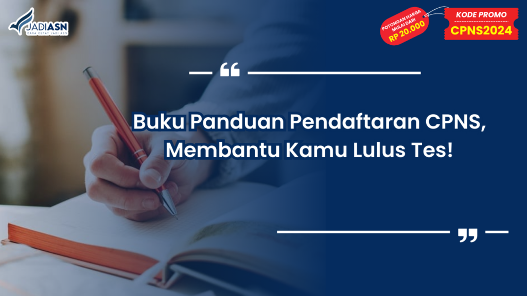 Buku Panduan Pendaftaran CPNS