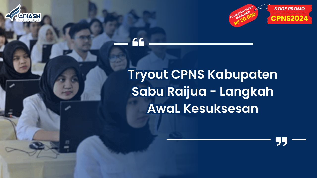 Tryout CPNS Kabupaten Sabu Raijua