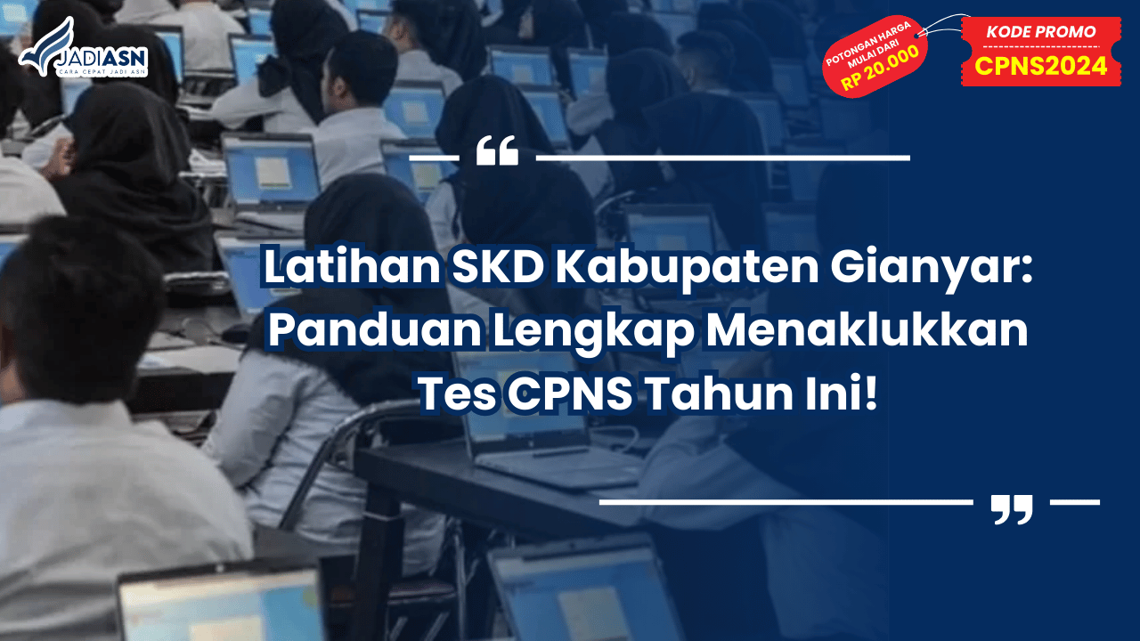 Latihan SKD Kabupaten Gianyar