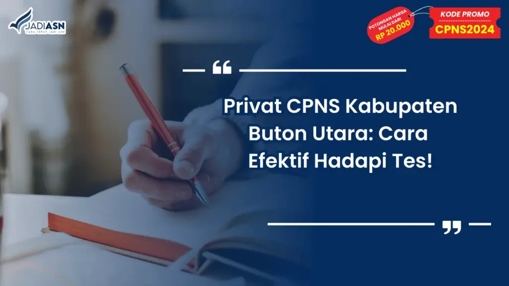Privat CPNS Kabupaten Buton Utara