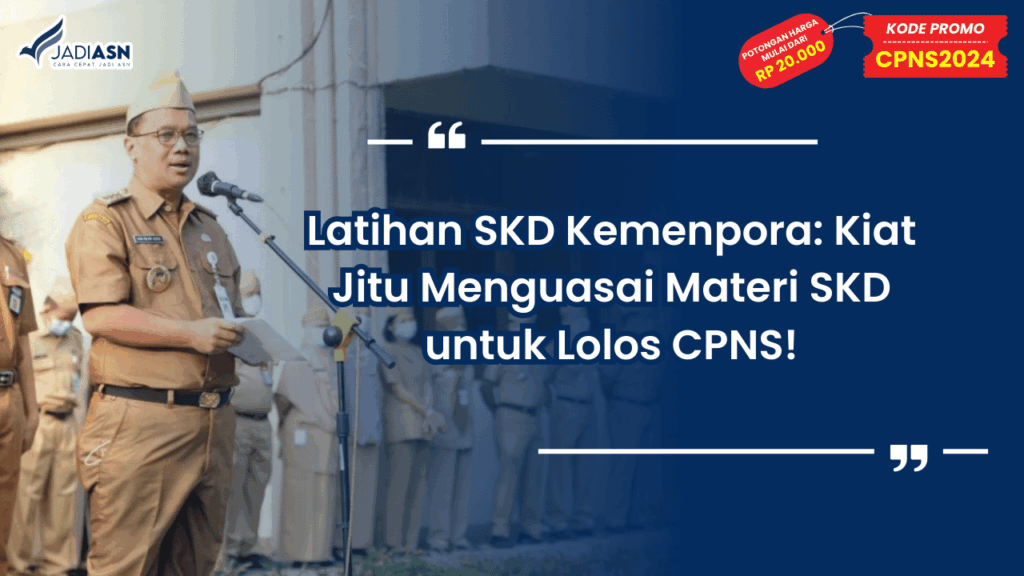 Latihan SKD CPNS Kemenpora