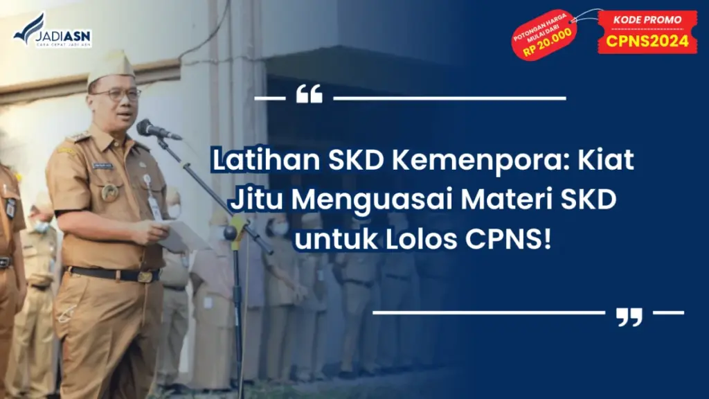 Latihan SKD CPNS Kemenpora